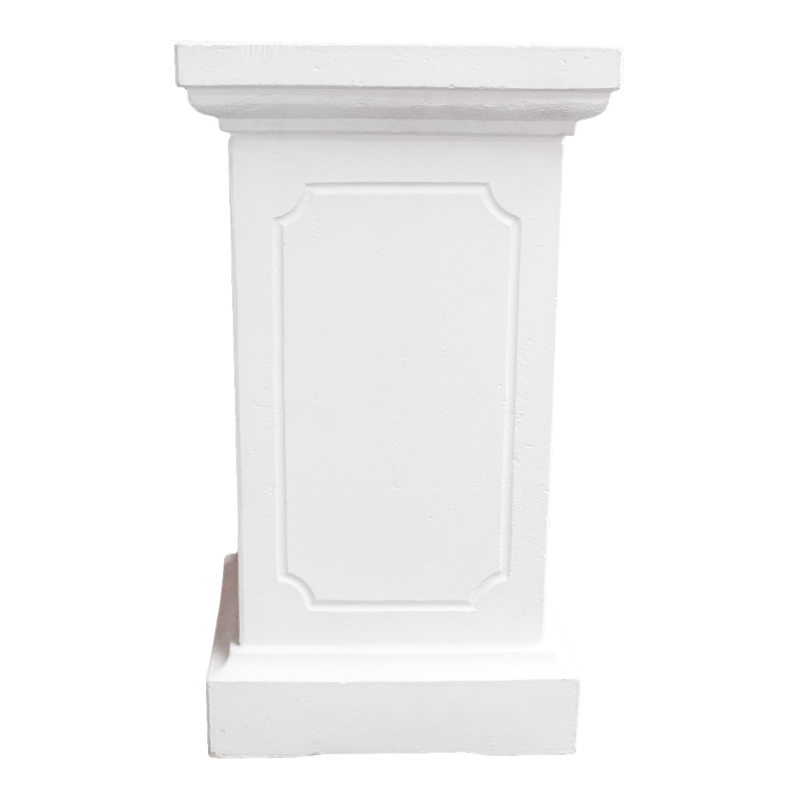 Plinth Grecian Resin White