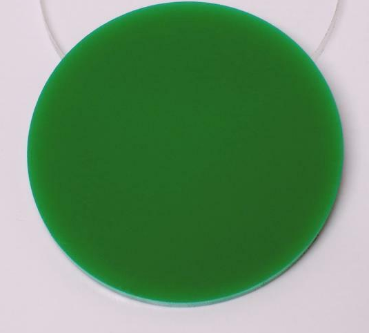 Acrylic Disc Green