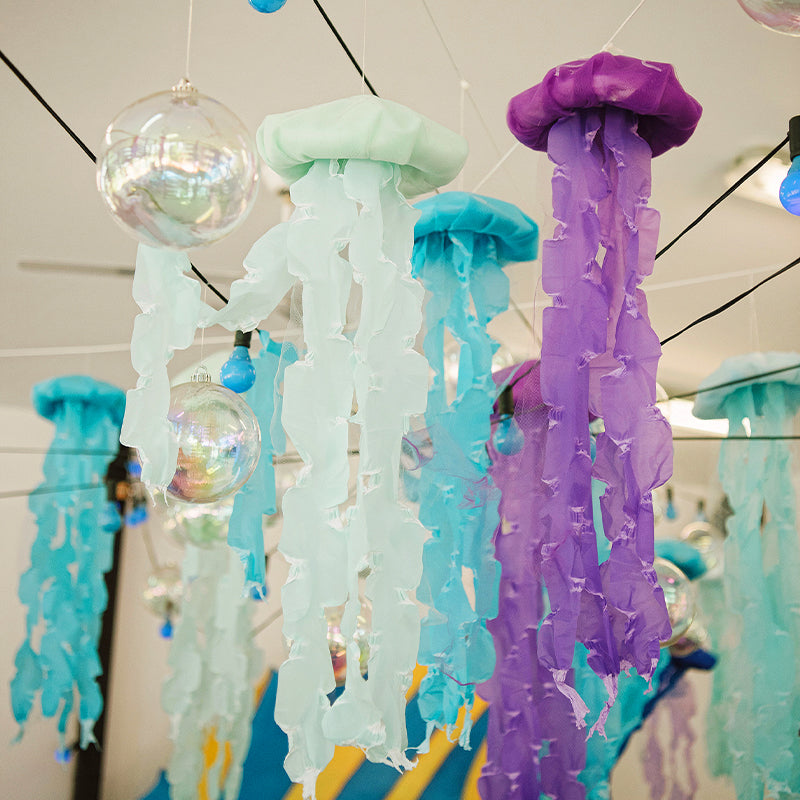 Jellyfish Plastic Aqua