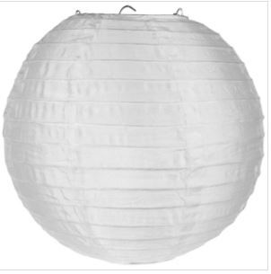 Lantern Nylon White 20cmØ