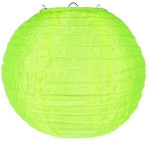 Lantern Nylon Bright Green 35cmØ