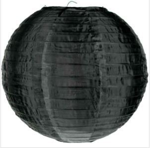 Lantern Nylon Black 40cmØ