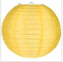 Lantern Nylon Yellow 30cmØ