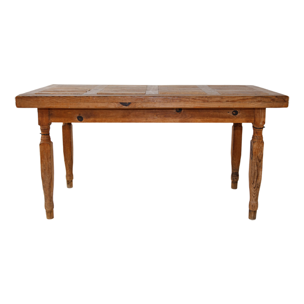 Table Dining Rectangle Timber Rustic 160cm x 90cm x 82cm
