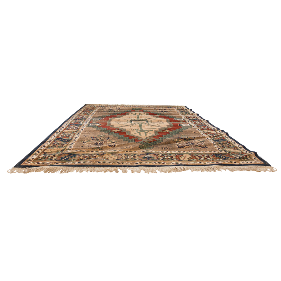 Rug Persian Navy Red