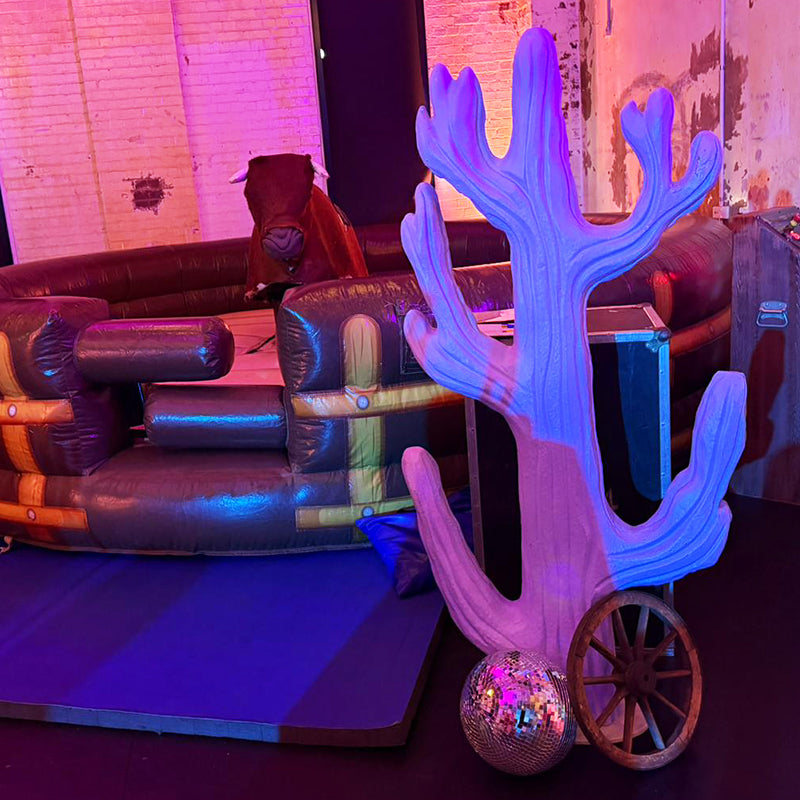 Cactus Hard Coated Polystyrene Lilac