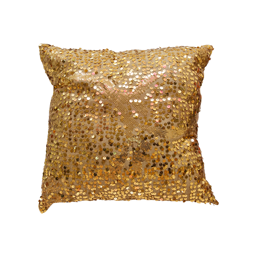 Cushion Sequin Gold
