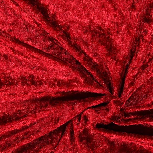 Drape Velvet Red