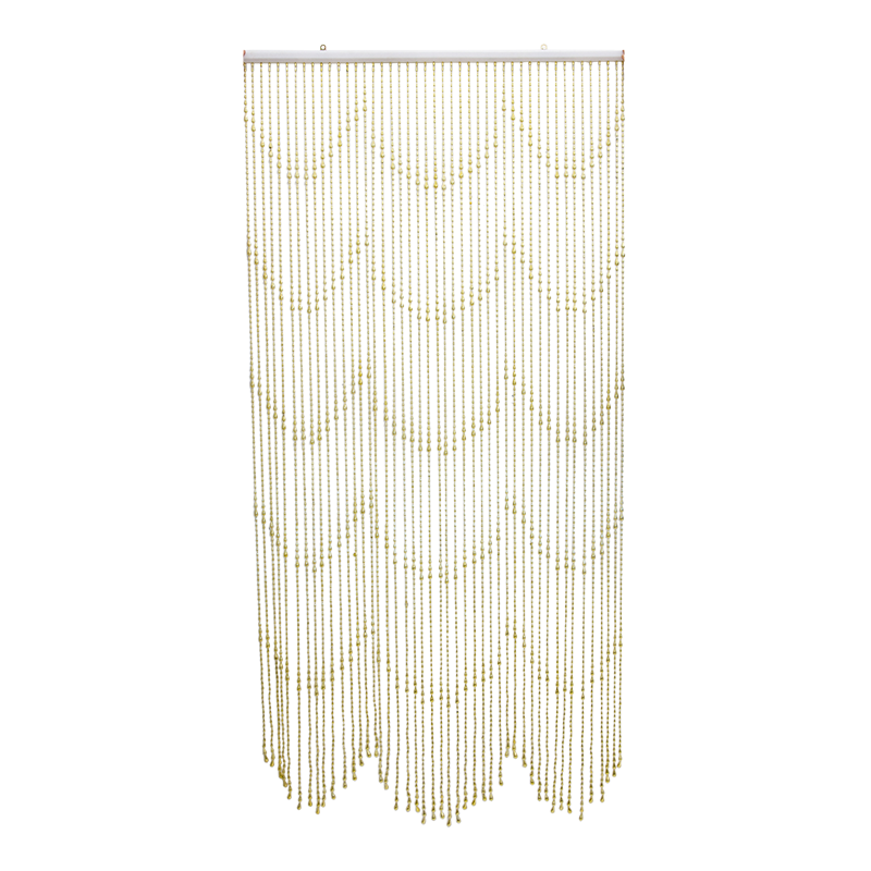 Backdrop Curtain Beaded Gold