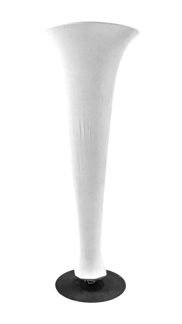 Lycra Cone White