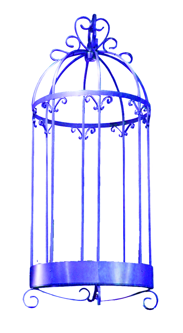 Novelty Birdcage Blue