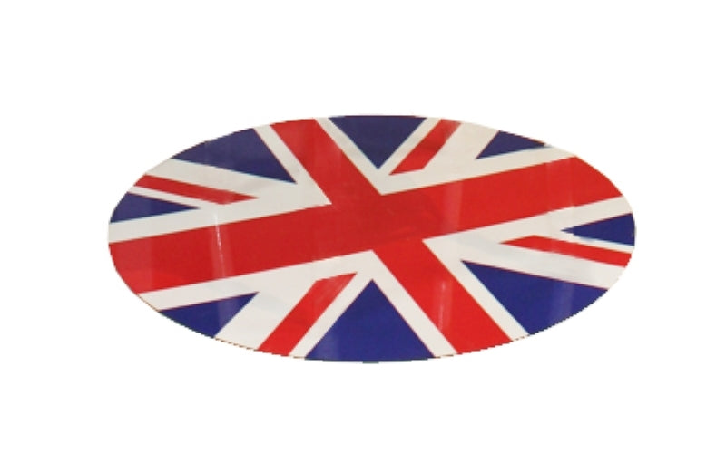 Sign Union Jack Disc Acrylic Red White Blue