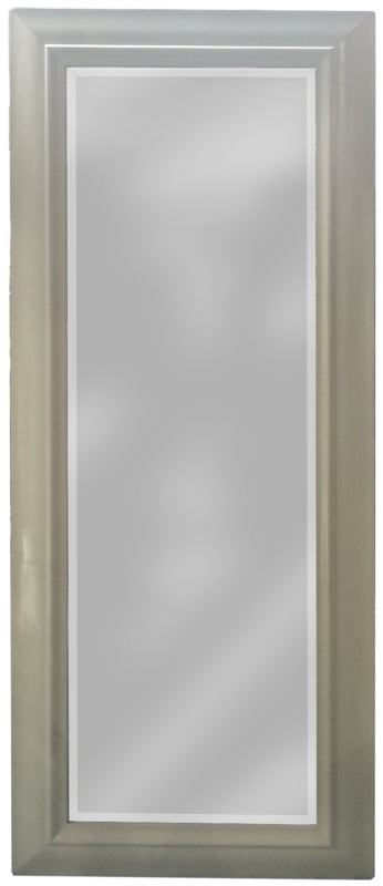 Mirror Framed Bevelled Timber Cream