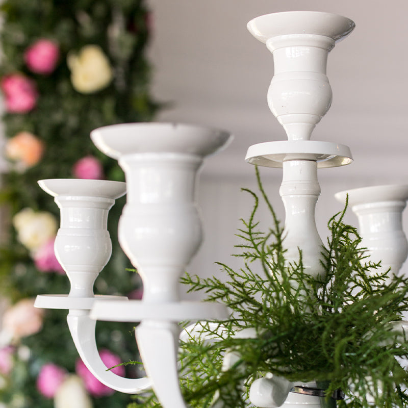 Candelabra 5 Prong White