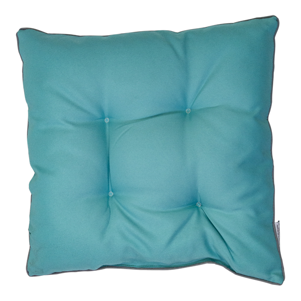 Chair Pad Outdoor Aqua