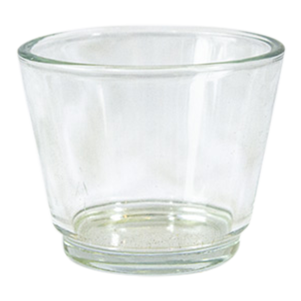 Candle Holder Tealight Glass Clear