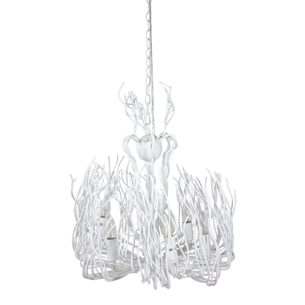 Chandelier Twig Light White