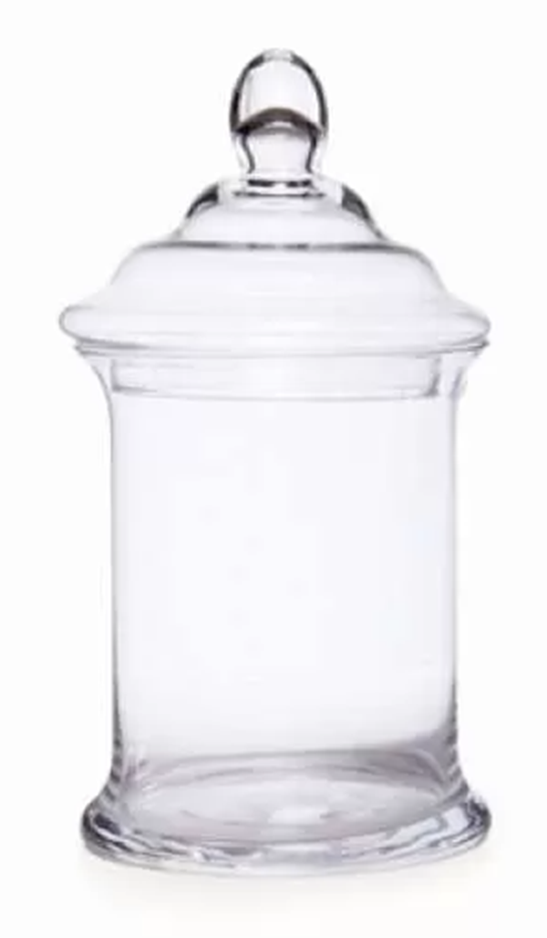 Glass Candy Jar with Lid