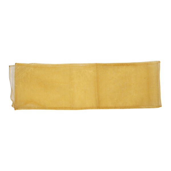 Linen Chair Sash Organza Gold