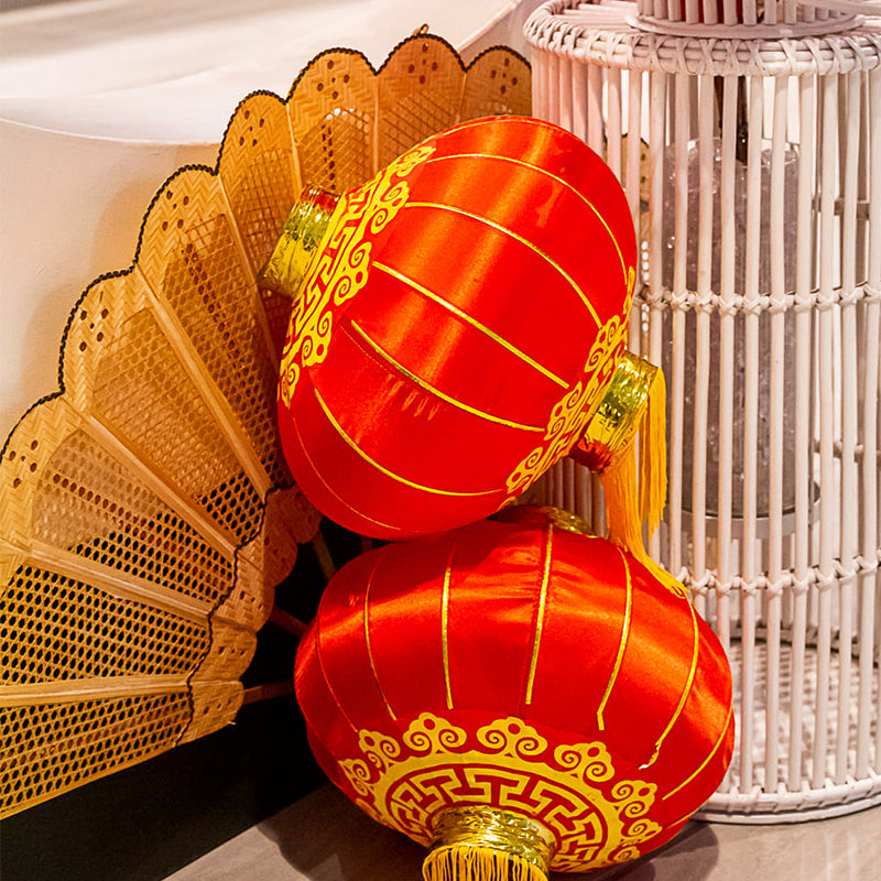 Fan Oriental Wood Natural
