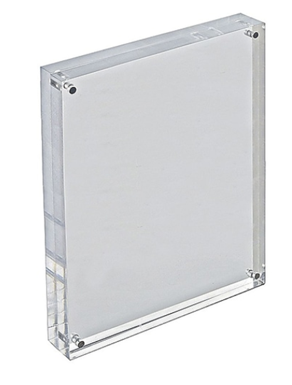 Frame Acrylic Sign Holder Clear