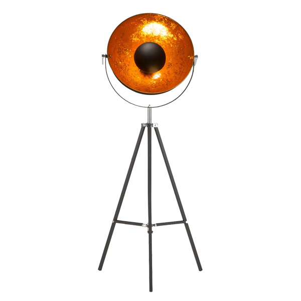 Gold floor lamp tripod deals