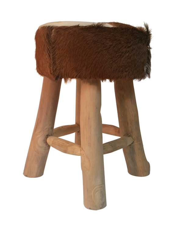 Stools Rawhide Top