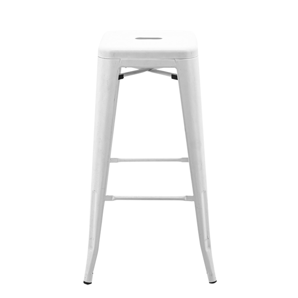 Stool Tolix Metal White