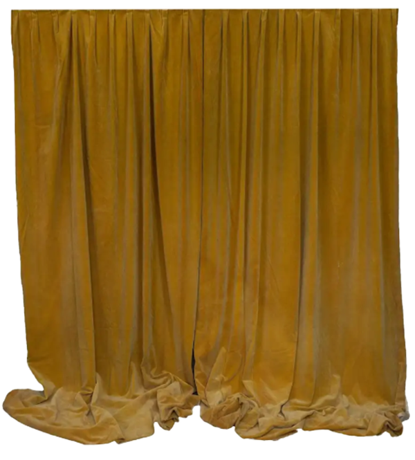 Drape Velvet Gold