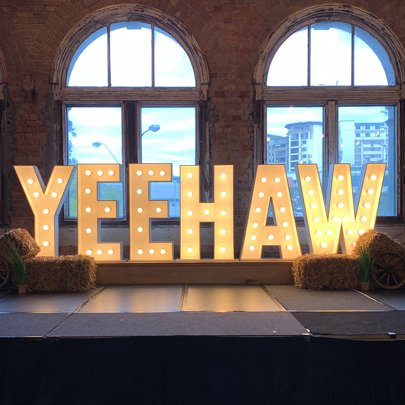 Lighting Marquee Letter Illuminated H