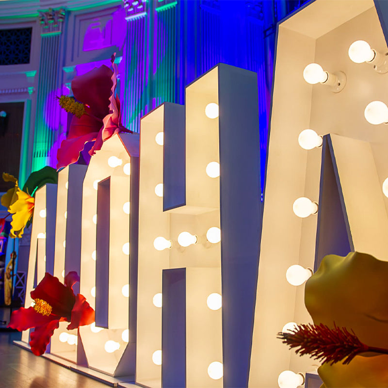Lighting Marquee Letter Illuminated H