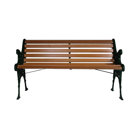 Bench Park Timber and Metal
