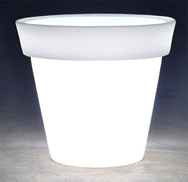 Pot Illuminated LED White