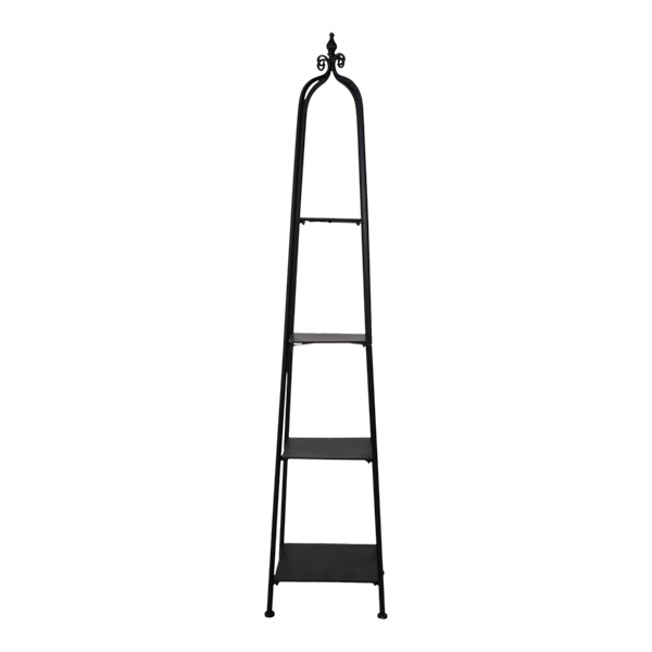 Shelves Stand 4 Tier Black