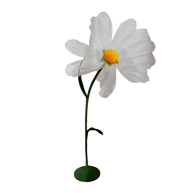 Giant Daisy Flower Free Standing on Stand 158cm X 65cm