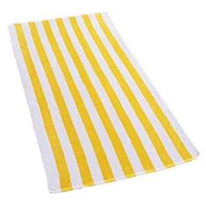 Linen Towel Yellow Stripe
