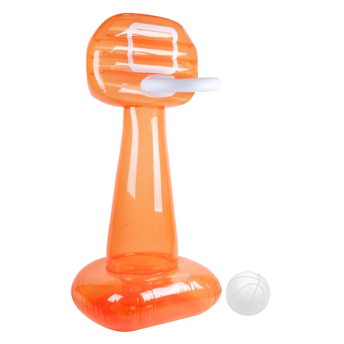 Inflatable basketball set