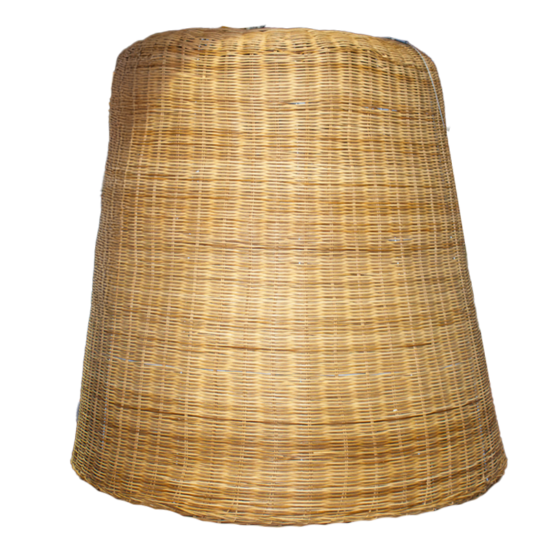 Chandelier XL Wicker Bell Natural
