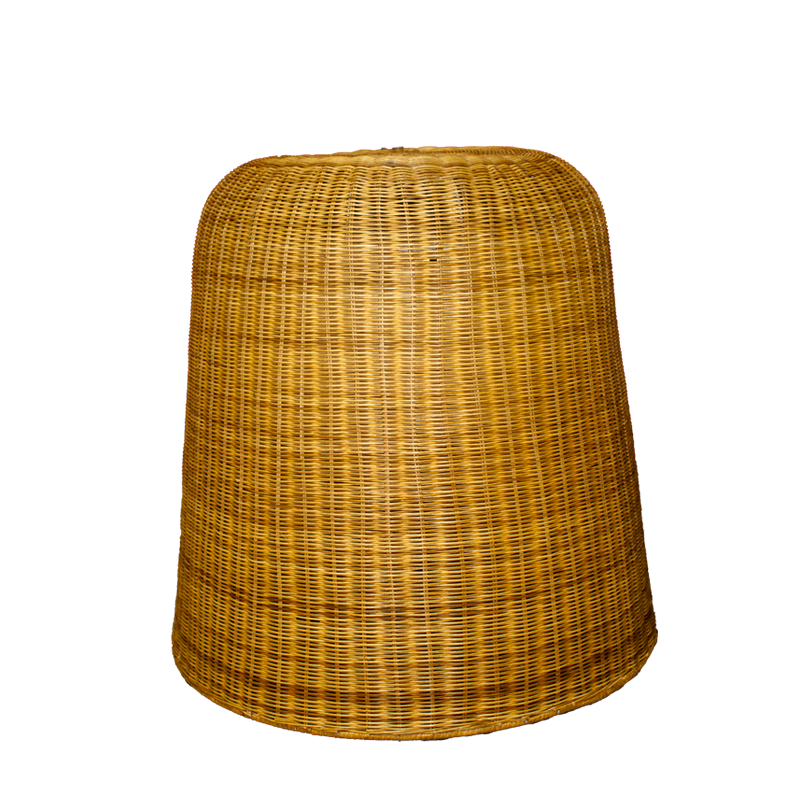 Chandelier Large Wicker Bell Natural