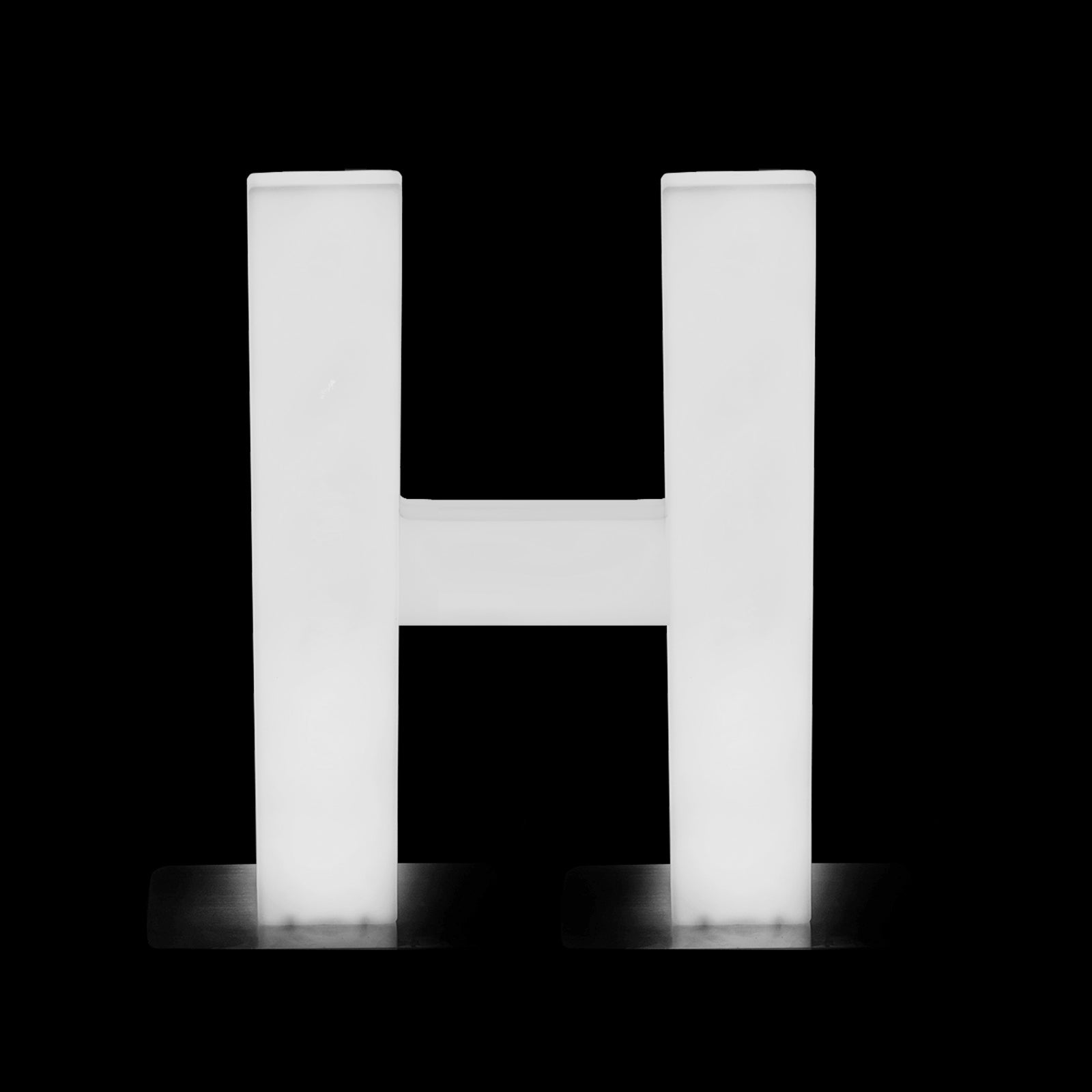 Glow Letter LED 'H'