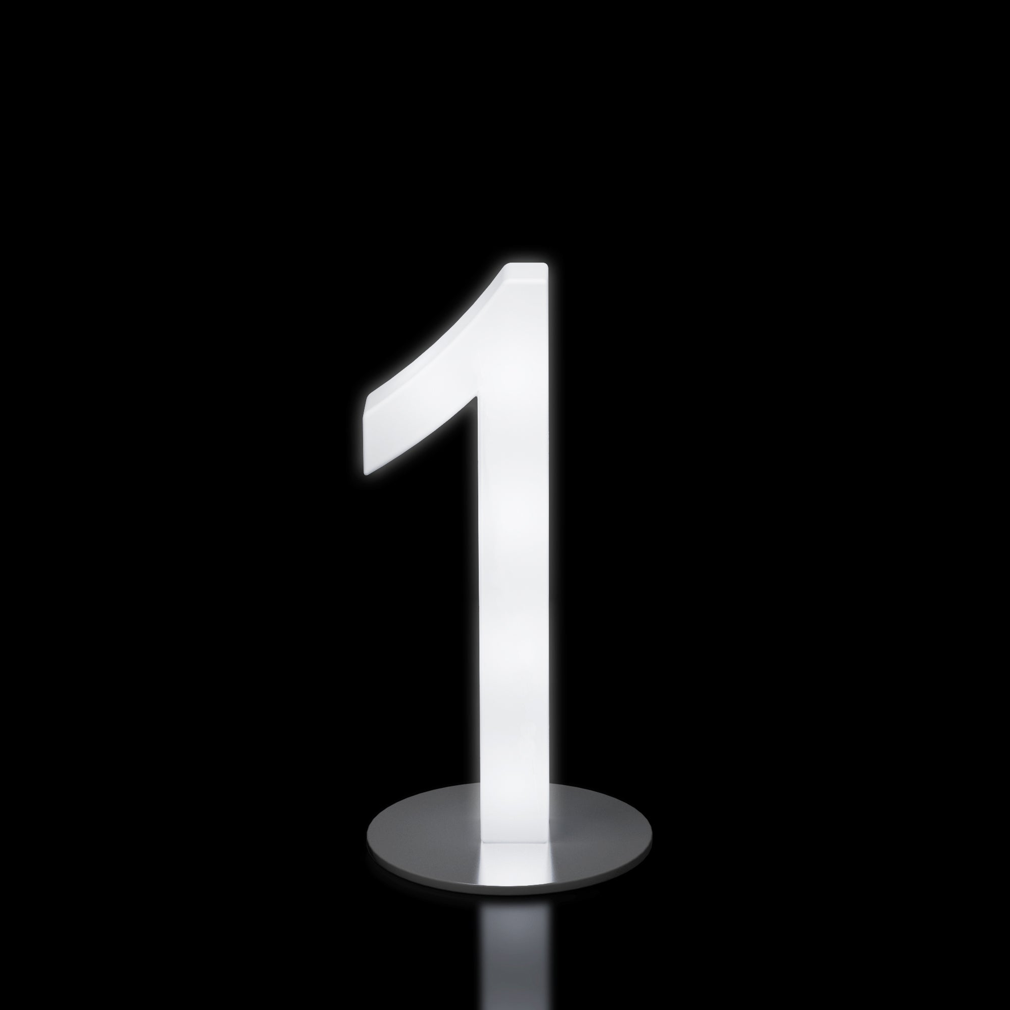 Glow Number LED '1'