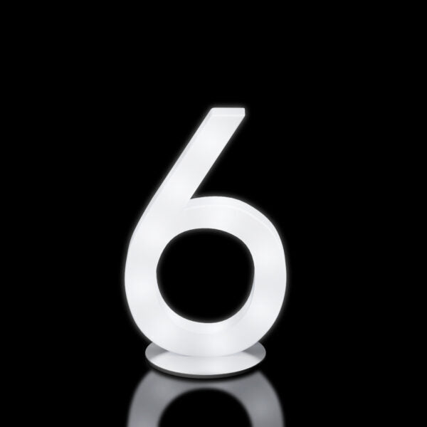 Glow Number LED  '6'