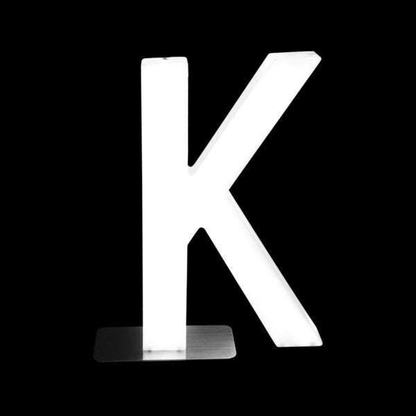 Glow Letter LED  'K'