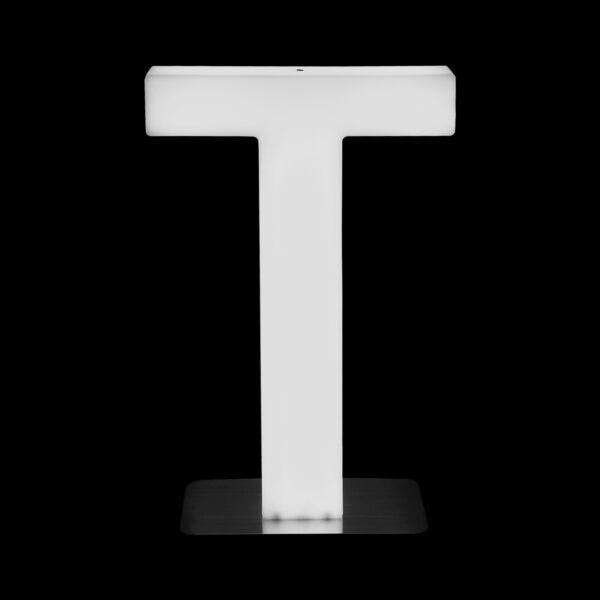 Glow Letter LED 'T'
