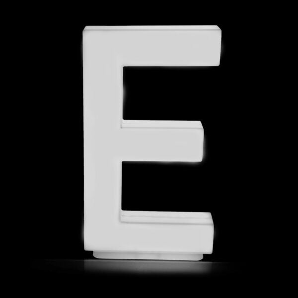 Glow Letter LED 'E'