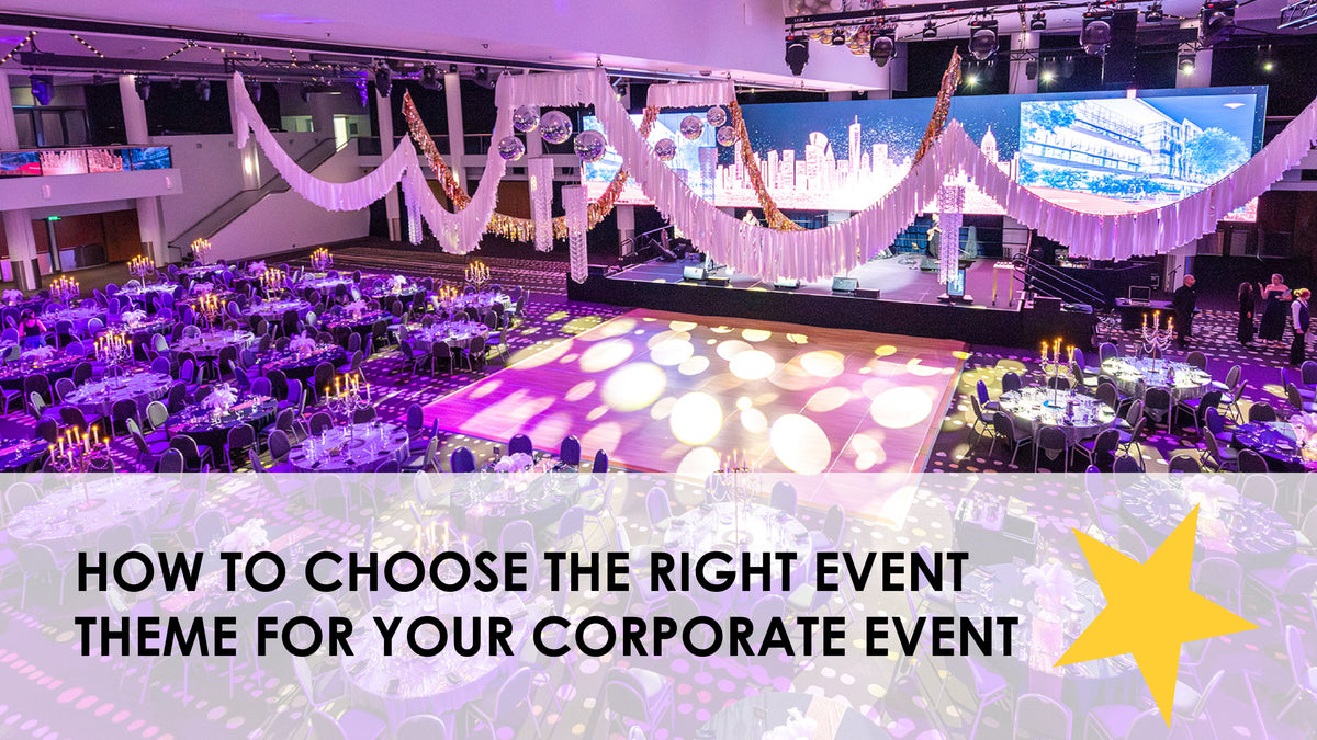 How to Choose the Right Event Theme for Your Corporate Event