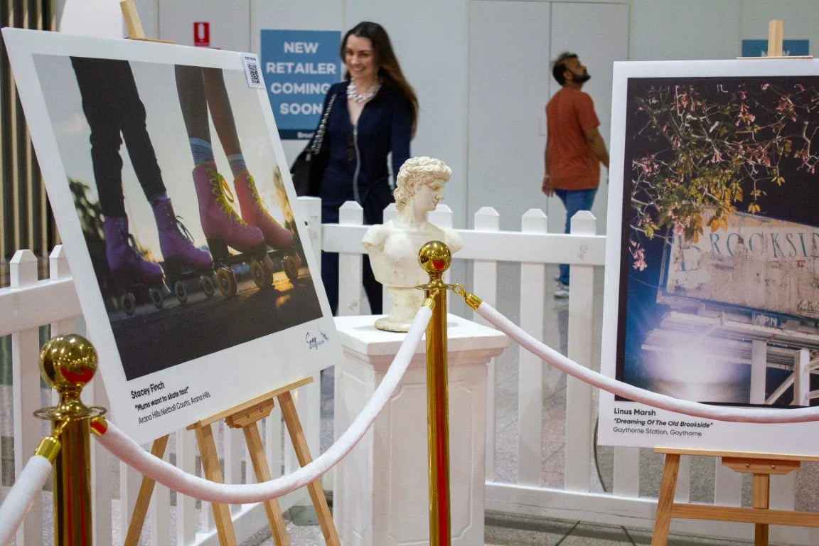 Photography Competition Gallery Activation - Brookside Shopping Centre