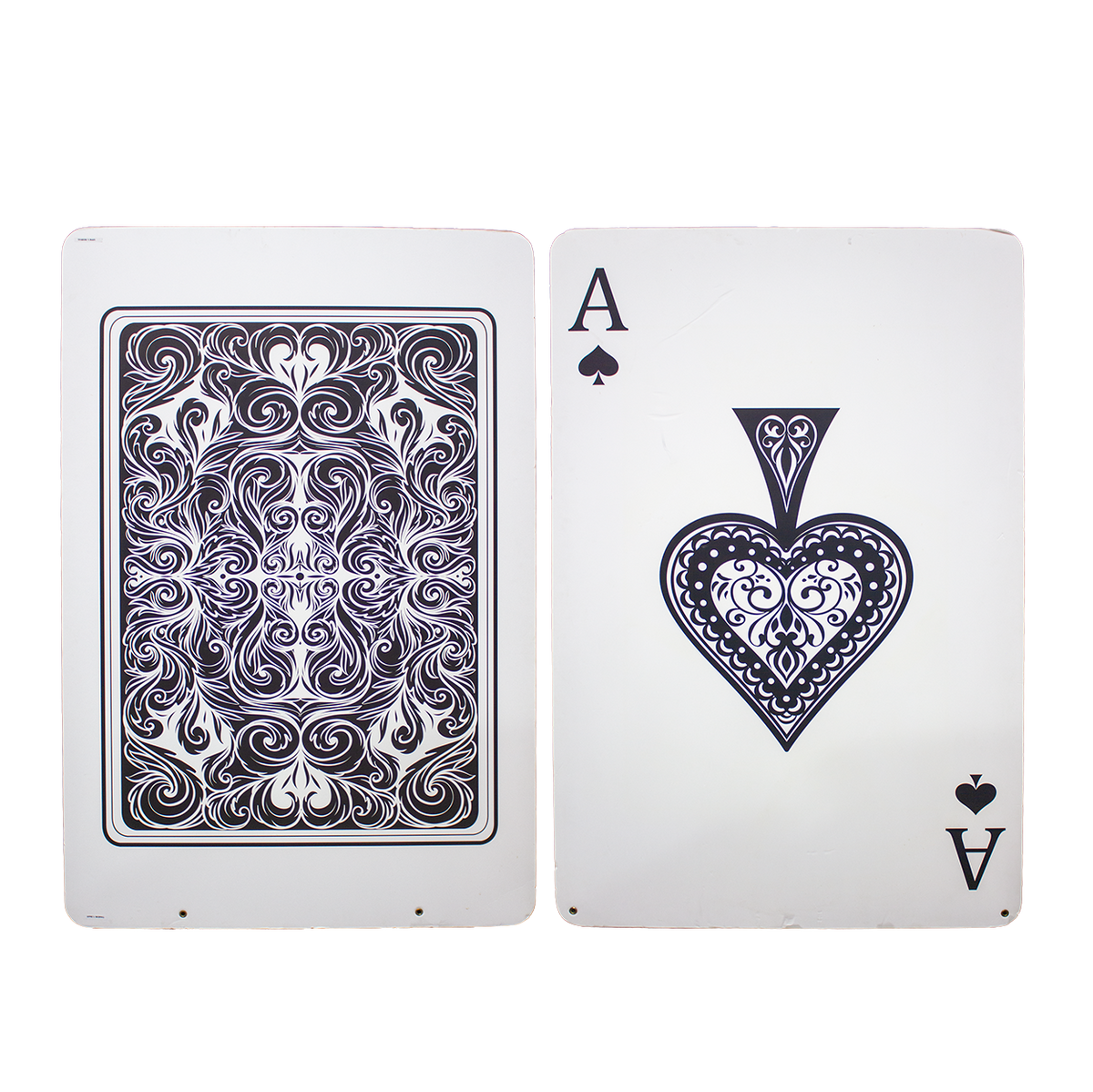 Playing Card Ace of Spades Foamcore