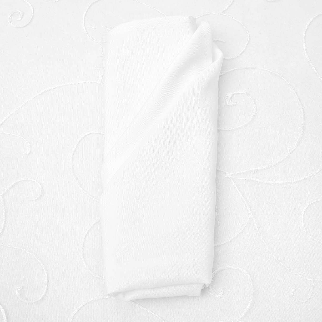 Cloth Napkin - White 30cm x 30cm