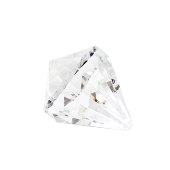 Faux Diamond Clear